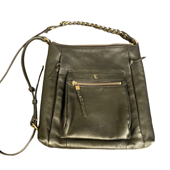 Elliott Lucca Handbags - Elliott Luca black leather crossbody